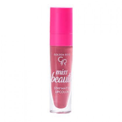 elabeauty-miss beauty matte lipgloss No03 rose wood
